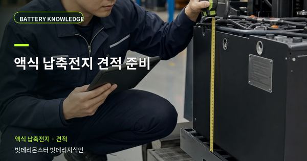 액식 납축전지 견적 준비: 상담 전에 준비할 정보 대표 썸네일