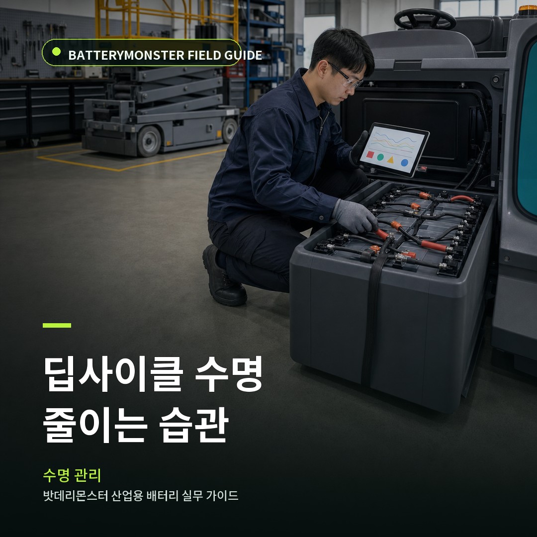 딥사이클 배터리 수명이 짧아지는 사용 습관 8가지 대표 썸네일