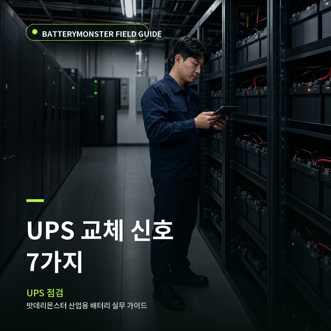UPS 배터리 교체 전 확인해야 할 경고 신호 7가지 대표 썸네일